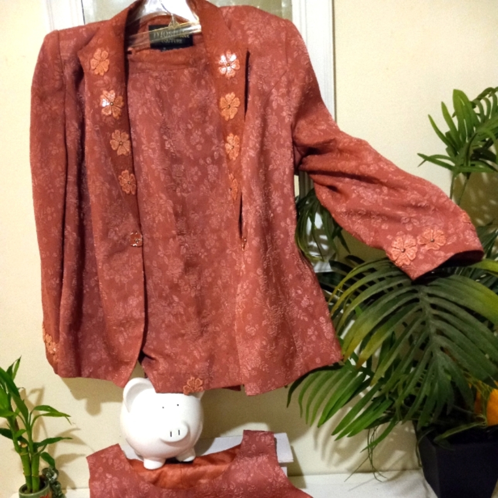 Glamorous three piece suit
